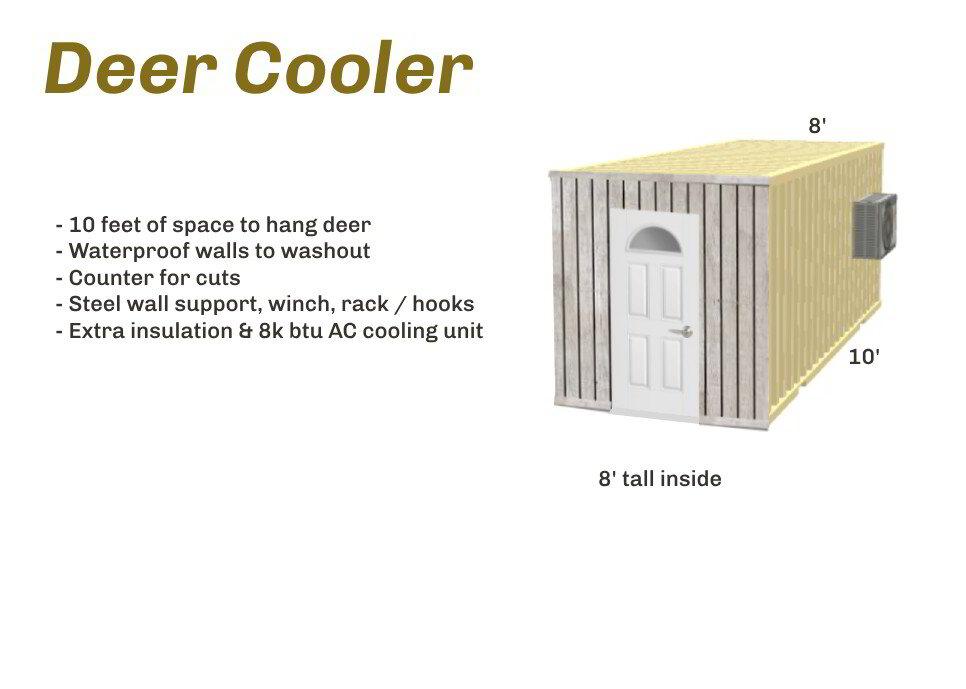 The Deer Kitchen, Deer Locker & Deer Cooler CWD