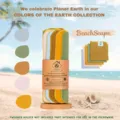 BEACHSCAPE BUNDLE 2 Rolls of 28 Reusable Unpaper Towels + Two 2-ply towels, 2 cotton bags, 1 holder, 1 E-book, 2 trees planted