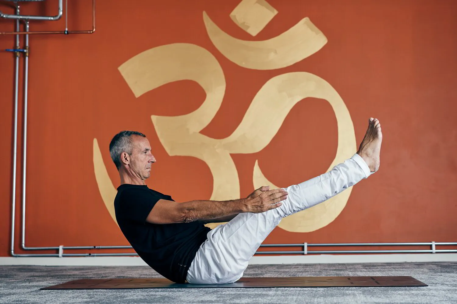 Yoga för stela män 5 veckor 