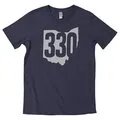 330 Wooster Ohio Area Code T-Shirt