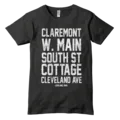 Ashland Ohio Street Names T-Shirt