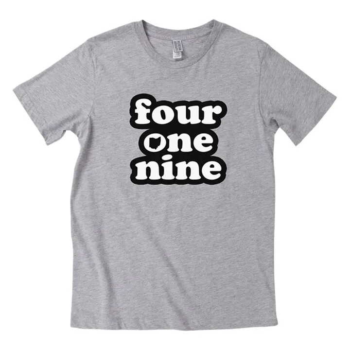 419 Ohio Area Code Text T-Shirt