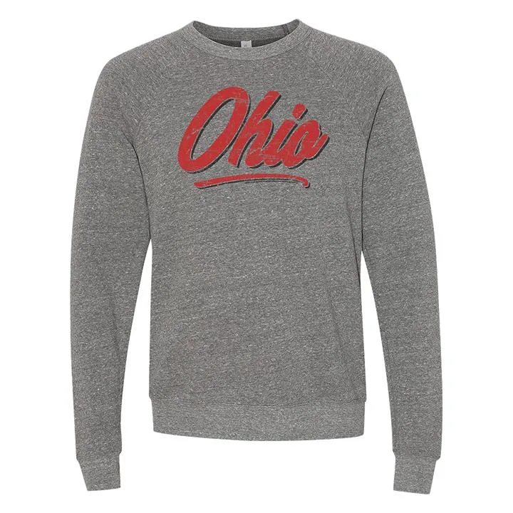 Ohio Sports-Fan Cursive Script Sweatshirt