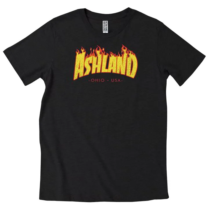 Downtown Ashland Ohio Fire - AFD Benefit T-Shirt