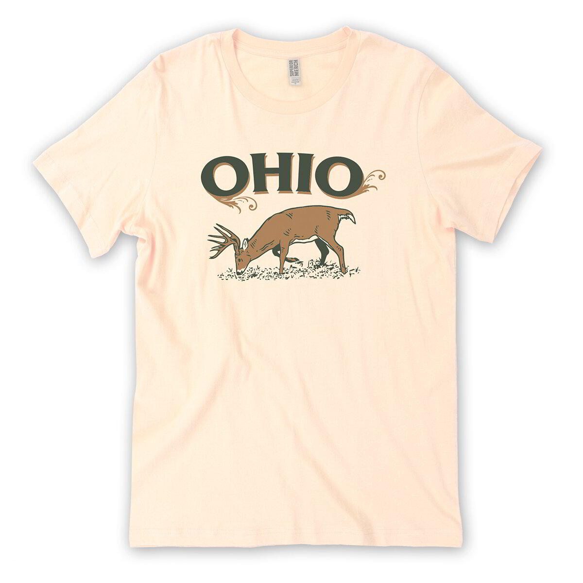 Wooster Ohio Cursive Script T Shirt