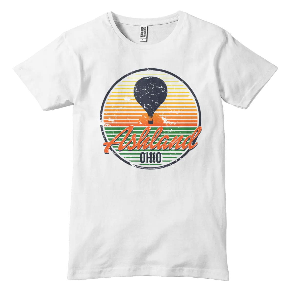 Ashland Ohio Hot Air Balloon T-Shirt (Close Out)