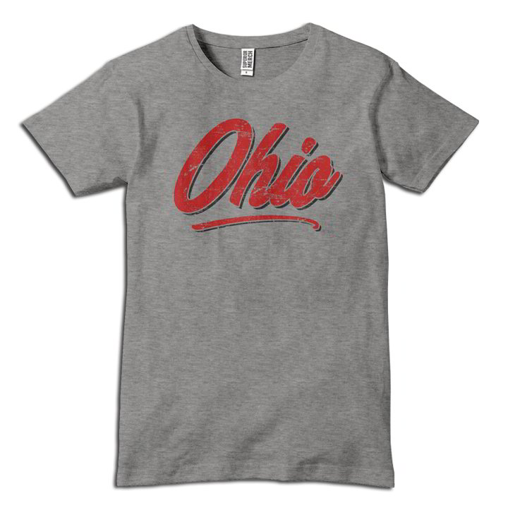 Ohio SportsFan Cursive Script Tee