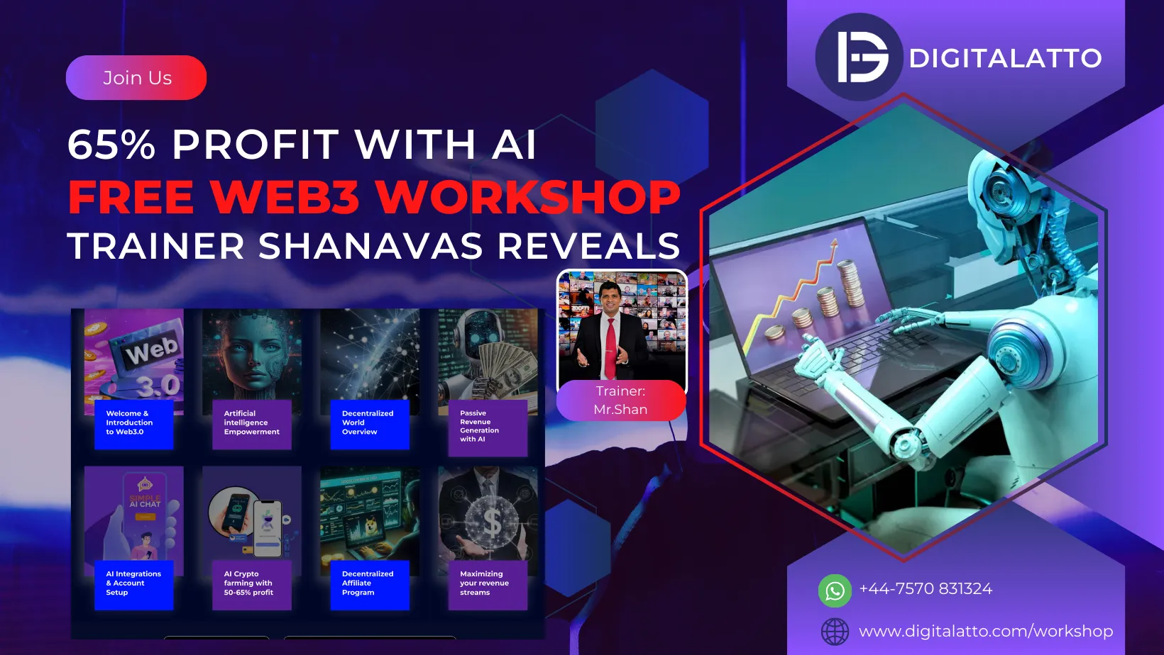 Web3 & AI Workshop | Earn Passive Income with AI Technology