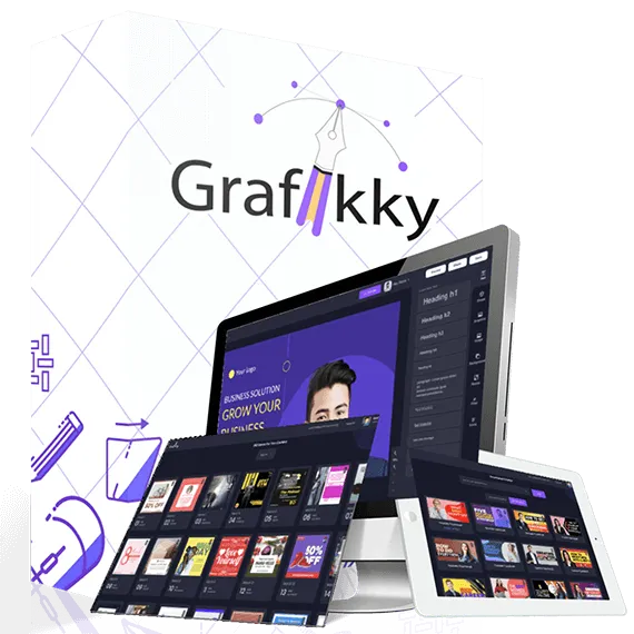 Grafikky: App de Creación de Gráficos en Minutos para Cualquier Nicho - 10 Herramientas en 1