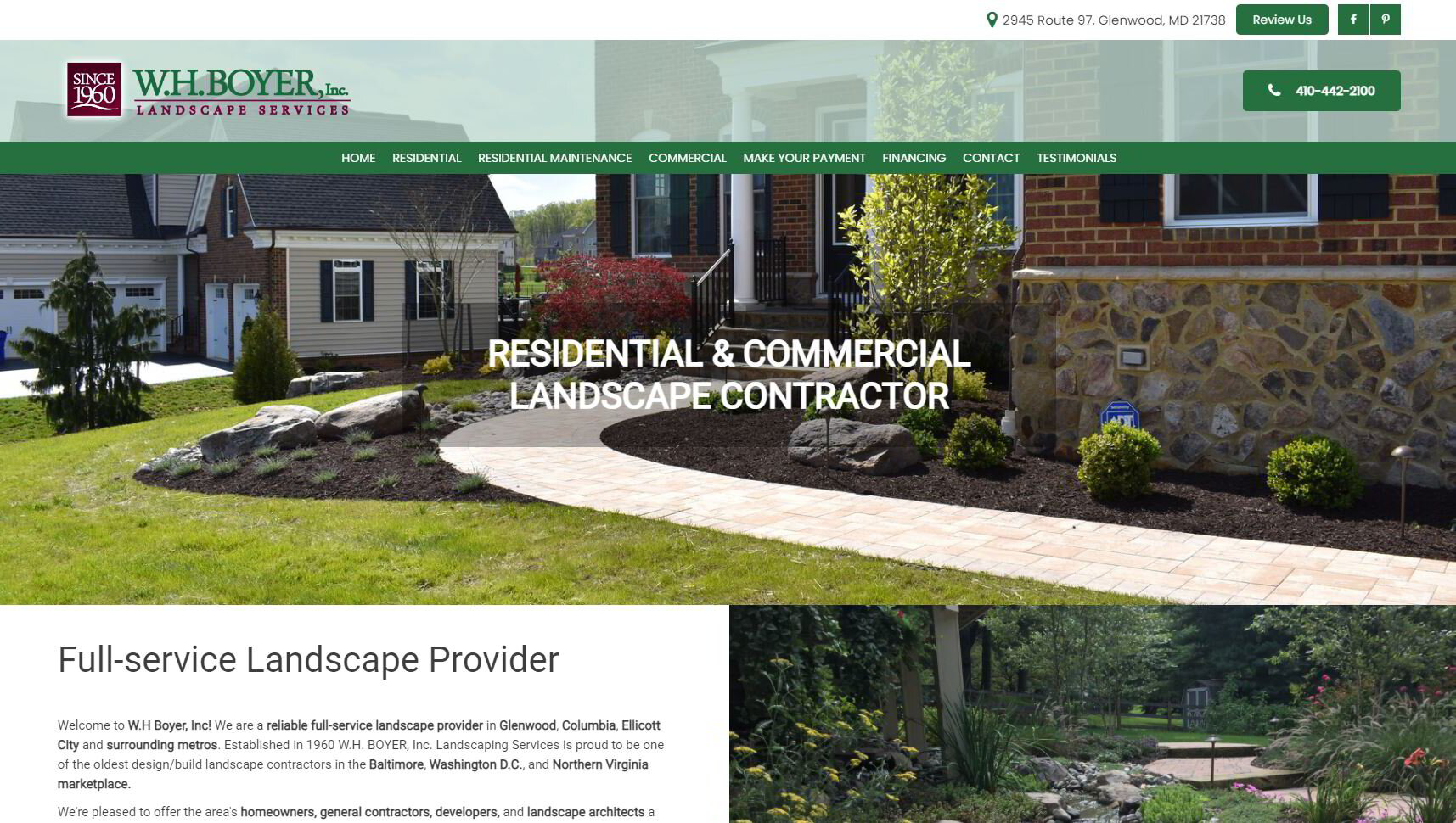 WH Boyer Landscape Service