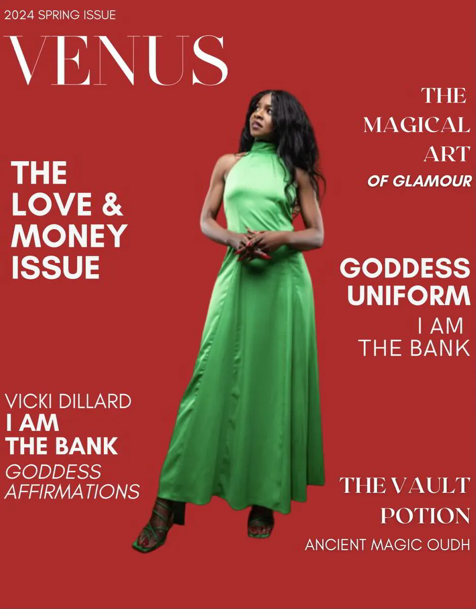 PRE-SALE ORDERS FOR VENUS MAGAZINE - SPRING ISSUE
