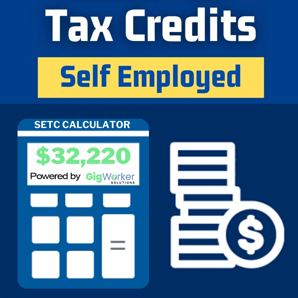 Reviewing Self-Employed Tax Credit: SETC - www.SETC.me Application For Mobile | Powered by Gig Worker Solutions SETC Tax Credit