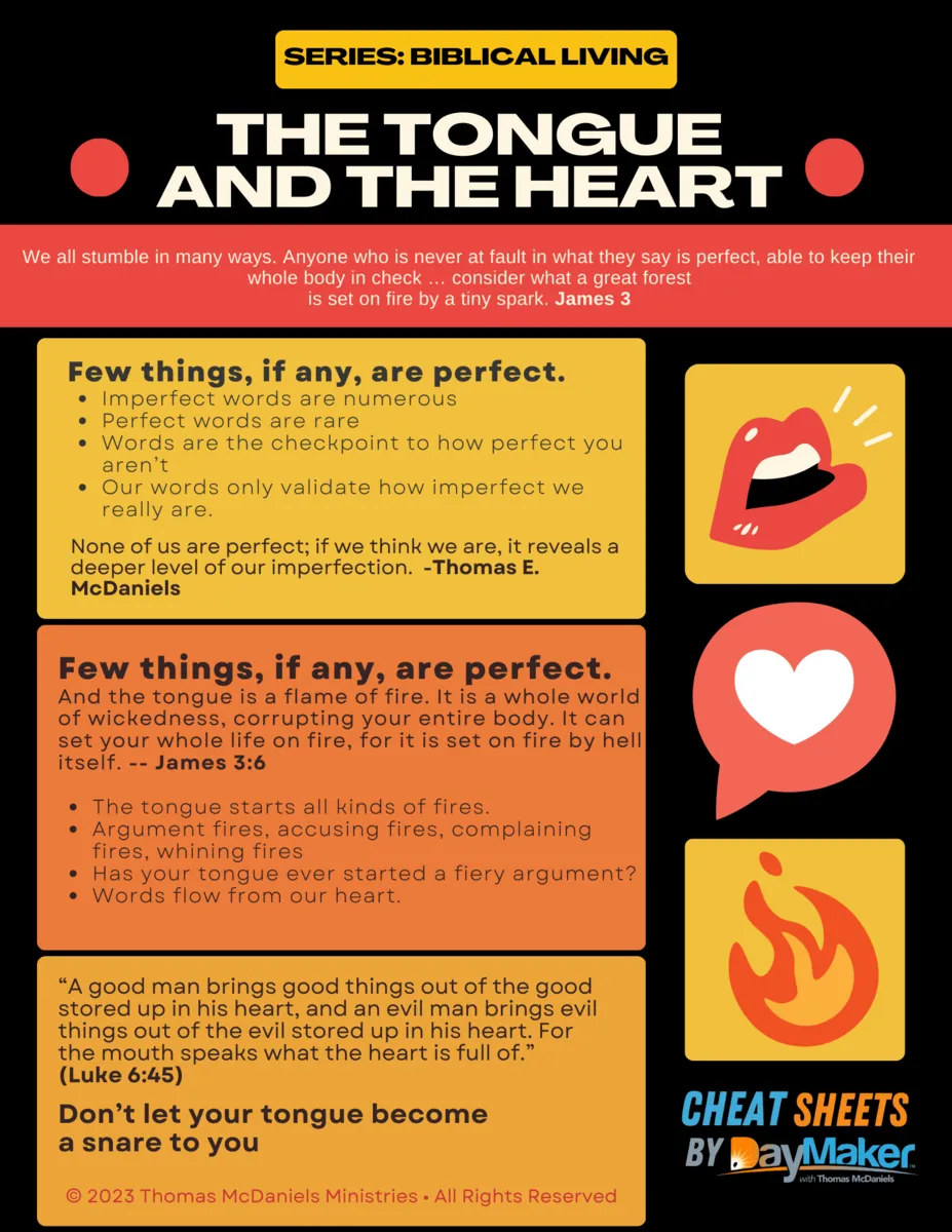 Cheat Sheets ~The Tongue and the Heart