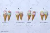 Ice cream cones (2pcs)