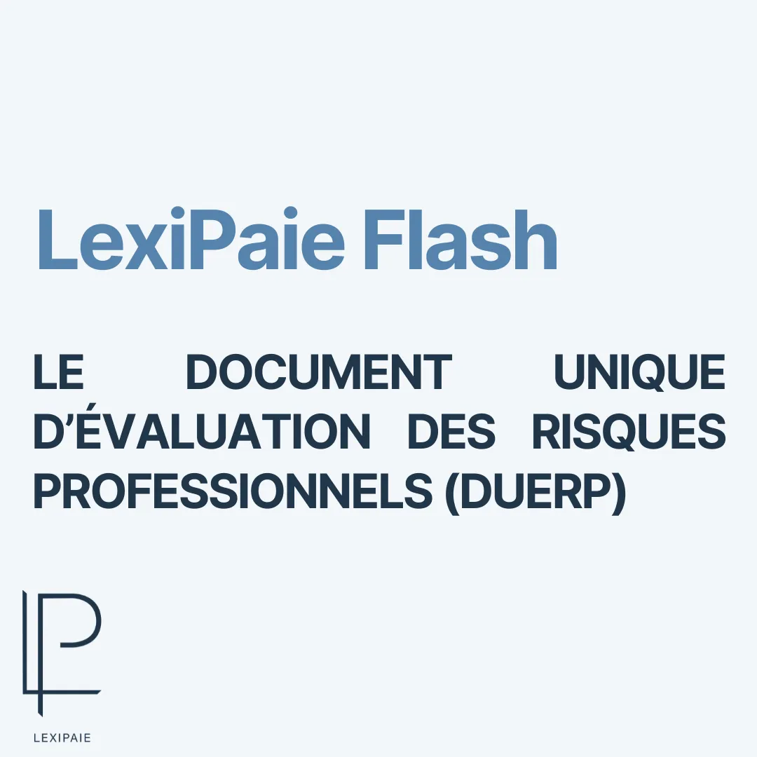 Tout savoir sur le DUERP : l’infographie de LexiPaie