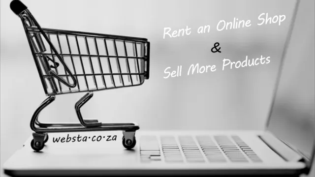 Rent an online store and make more sales - websta.co.za