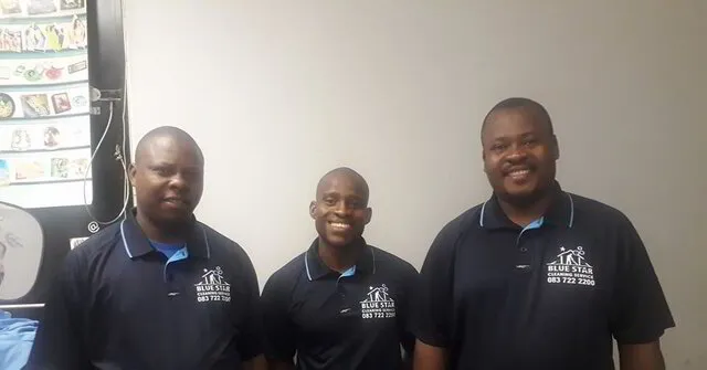 The Blue Star Cleaning Service Team