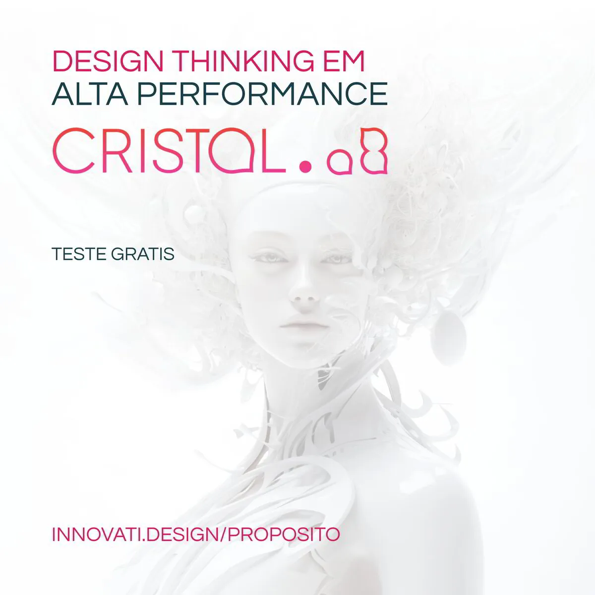 Cristal : IA criativa com Design Thinking de Alta Performance