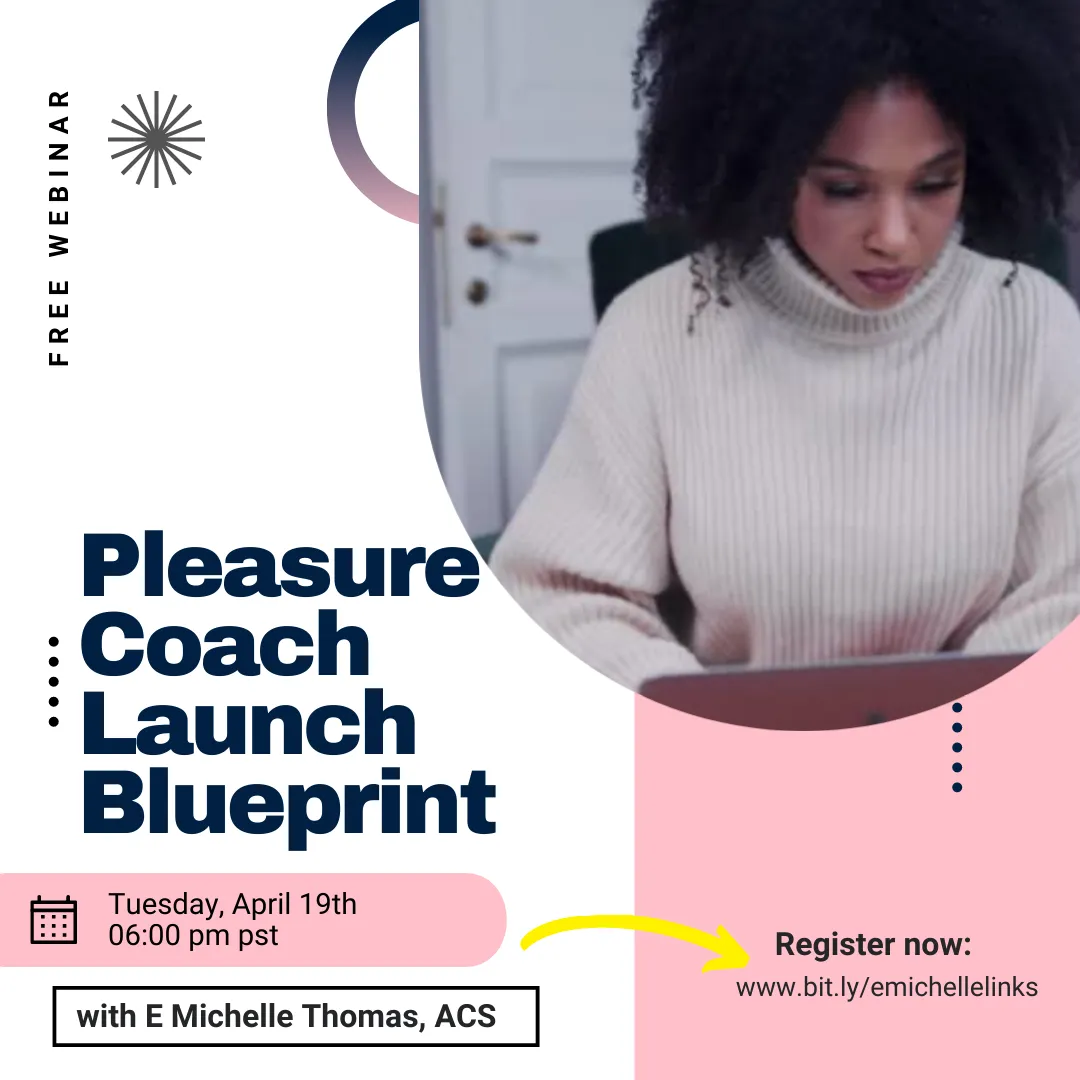 Free Webinar: Pleasure Coach Launch Blueprint