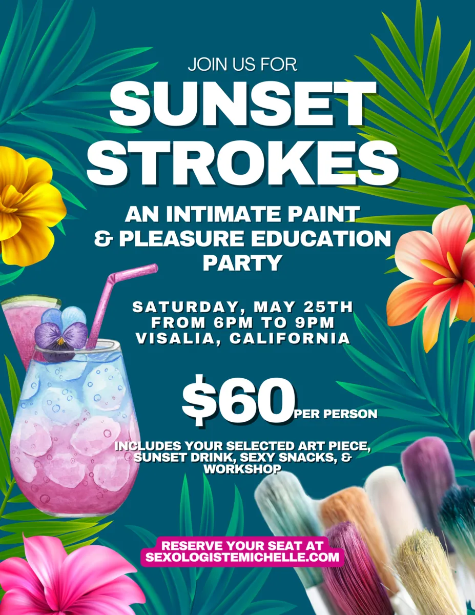 Sunset Strokes: An Intimate Paint & Pleasure Education Party