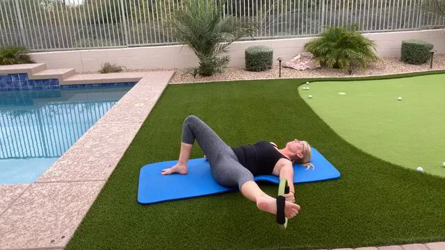 Hamstring Stretch with Magic Circle