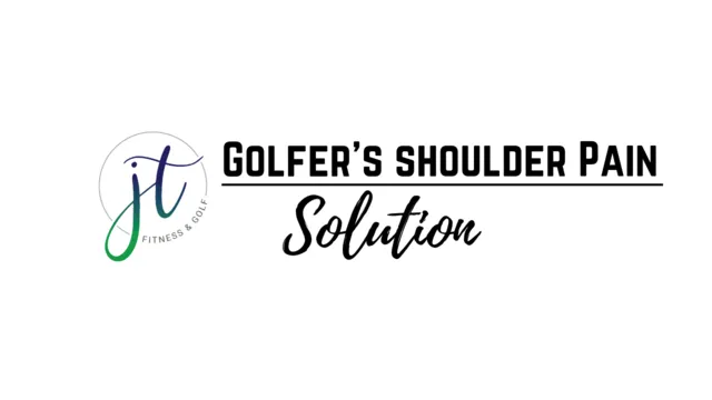 Golfer's Shoulder Pain Solution