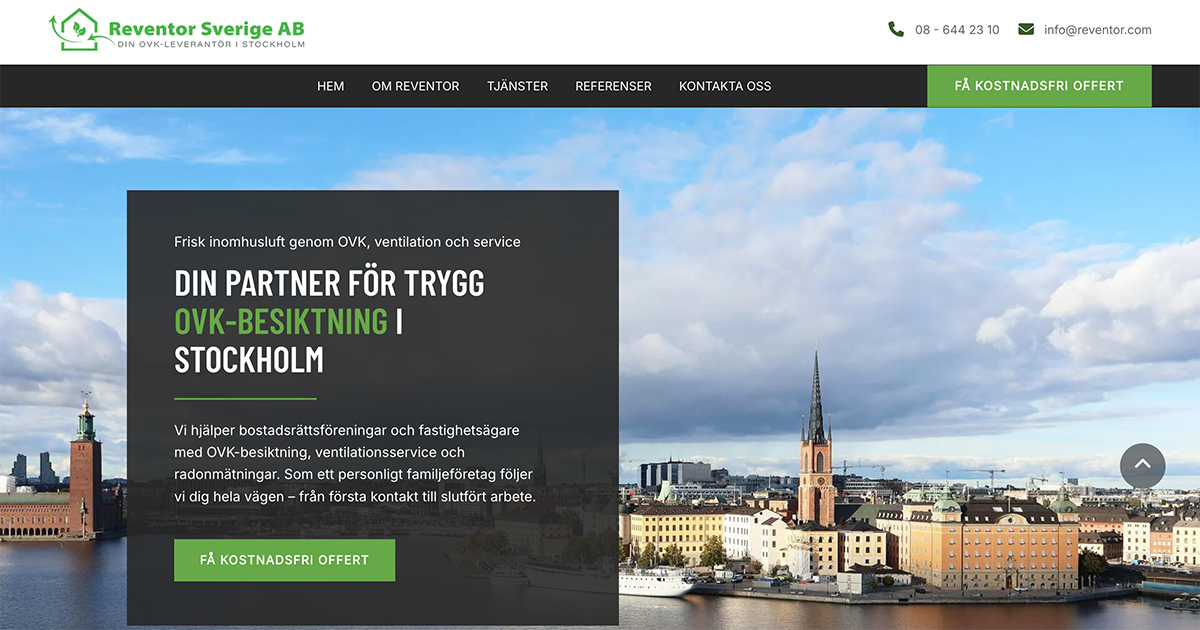 Reventor Sverige AB logotyp