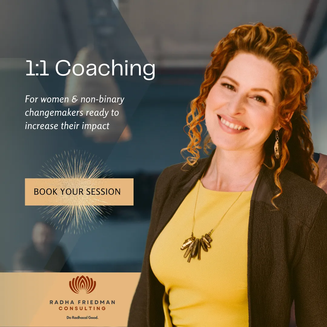 1:1 Coaching Session with Radha