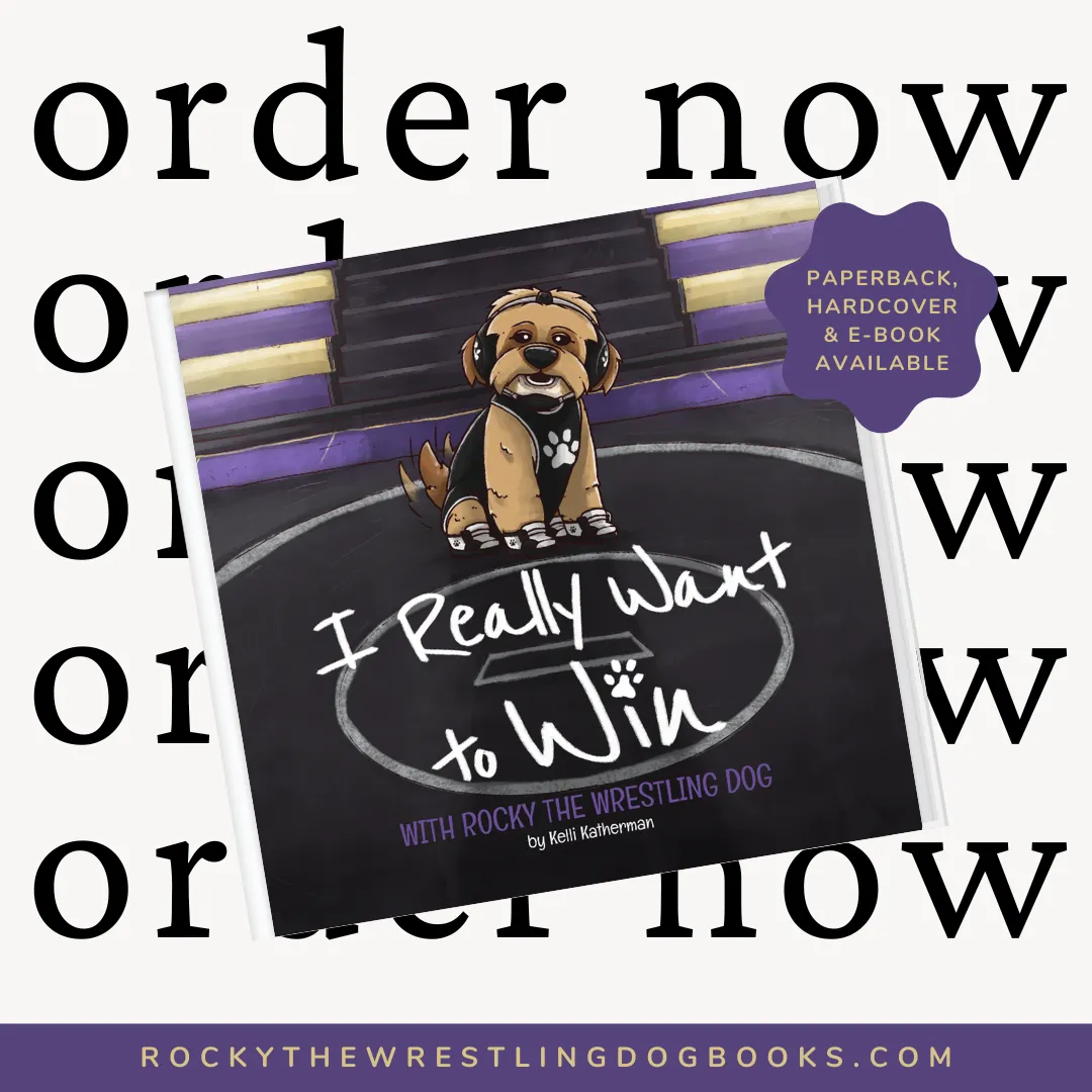 Rocky the Wrestling Dog Book