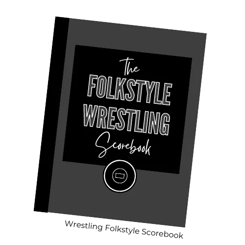 Wrestling Folkstyle Scorebook