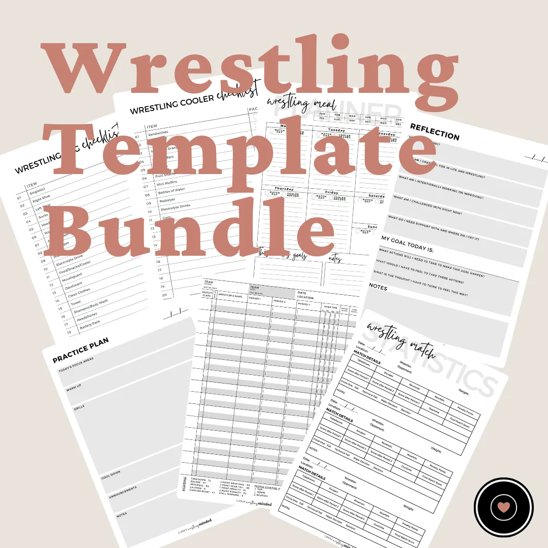 Wrestling Template Bundle