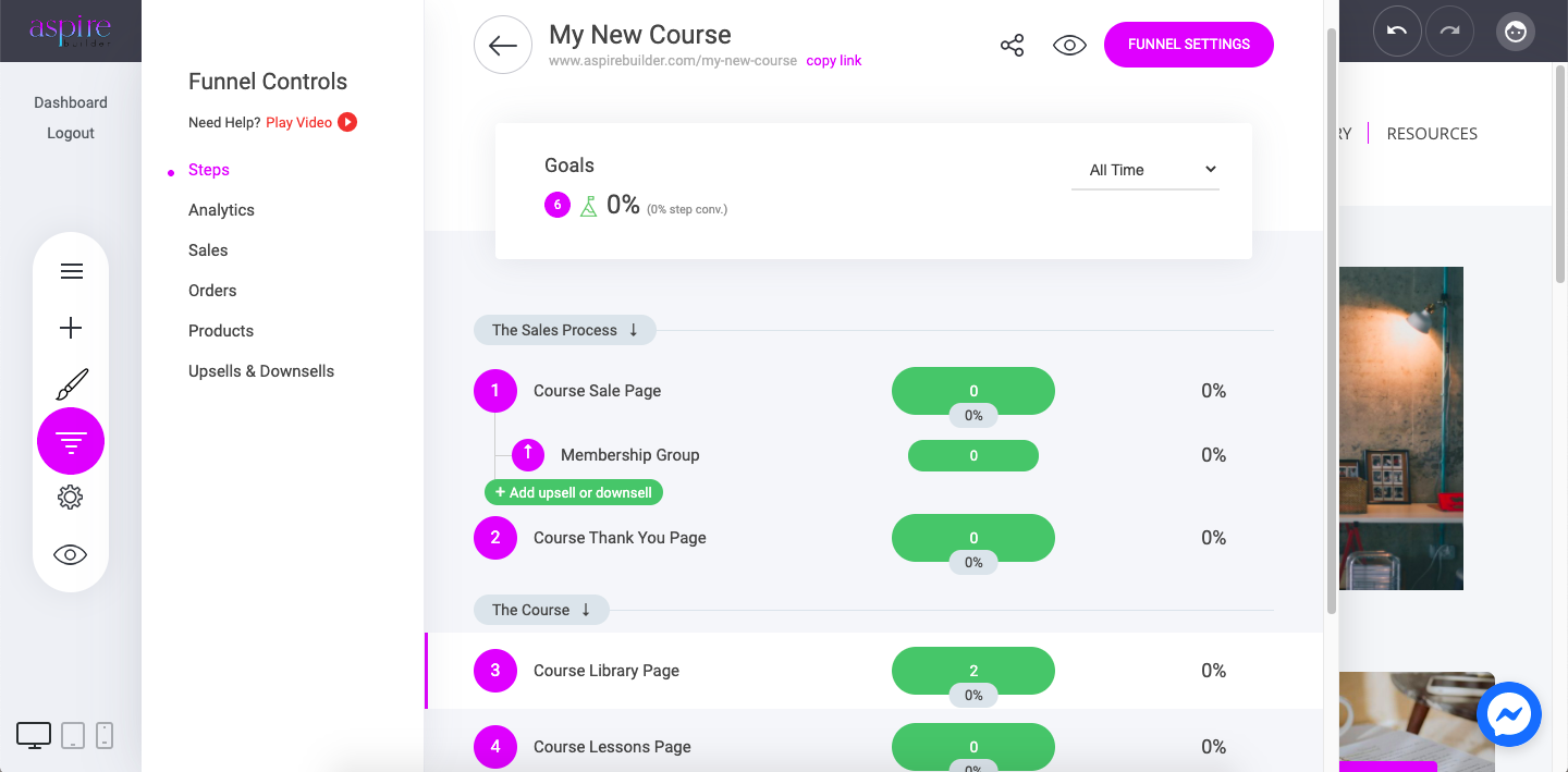 Aspire Create How To Create Your Course On Aspire Builder