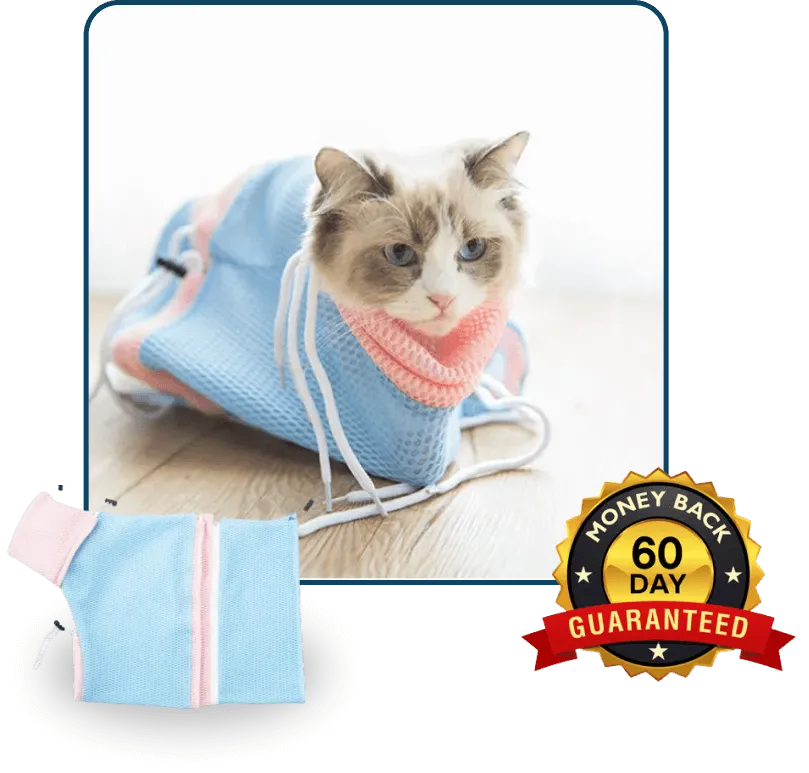 KittyCalm Grooming Wrap