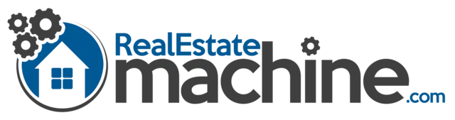 real estate machine logo