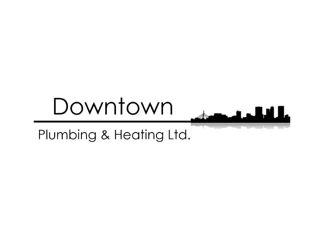 Downtown plumbing logo