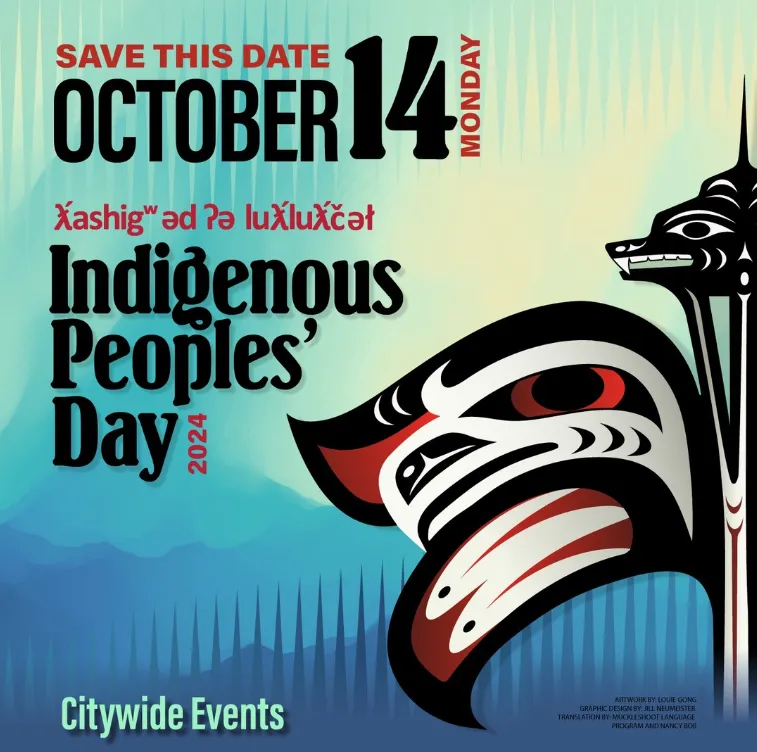 Honor Indigenous Peoples' Day October 14