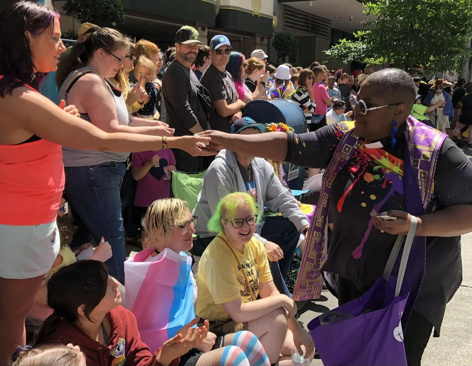 Scenes from Pride Sunday