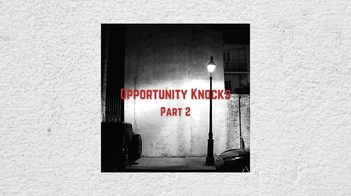 Episode 38: Opportunity Knocks (Part 2)
