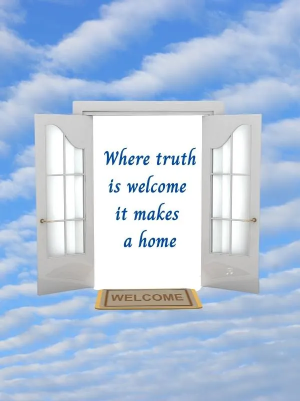 Where Truth is Welcome-Clouds