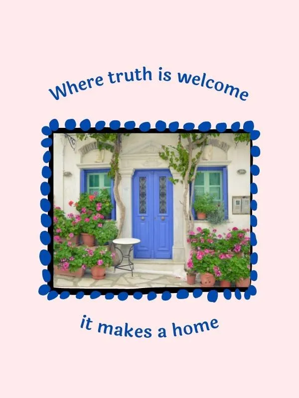 Where Truth is Welcome-Door
