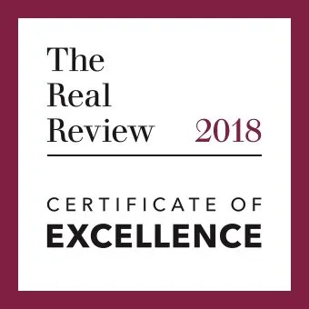 The Real Review Certificate of Excellence