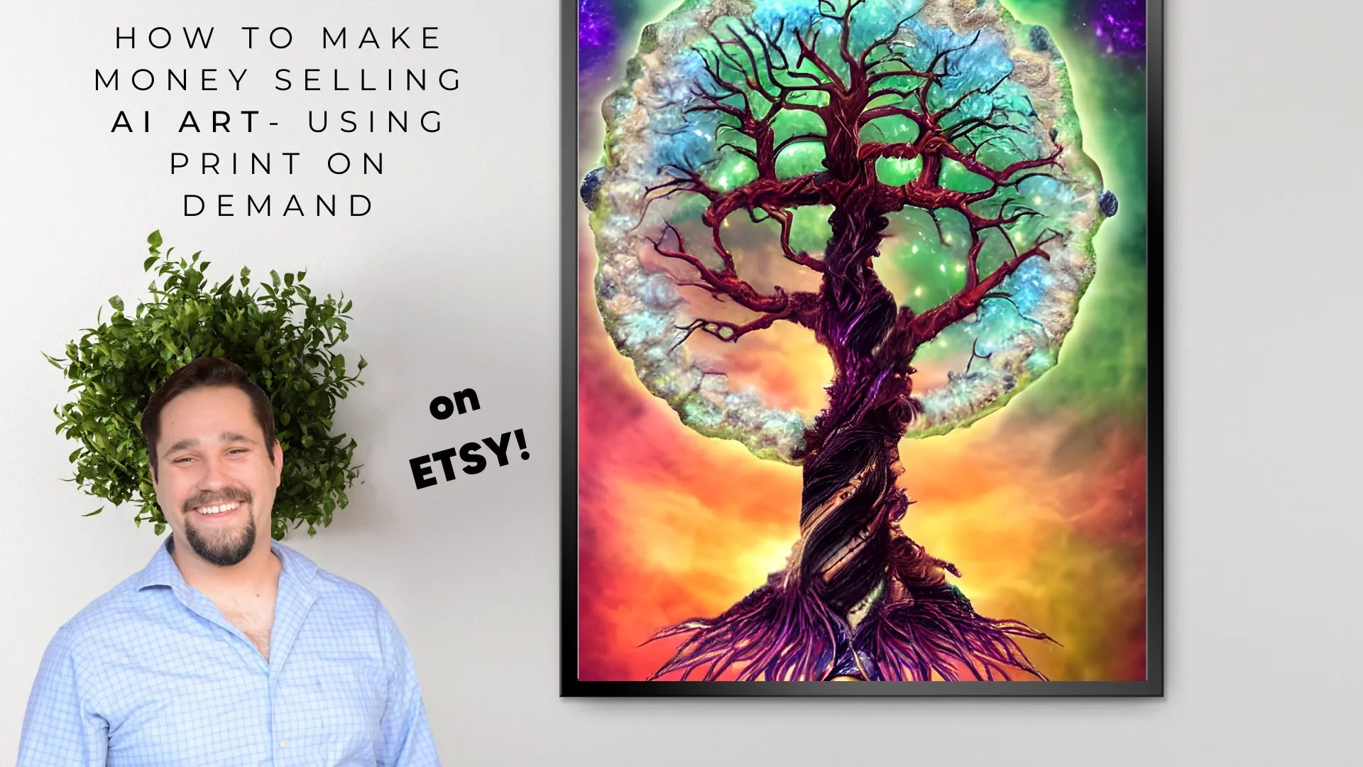 How To Make and Sell Ai Art using Etsy and Print on Demand