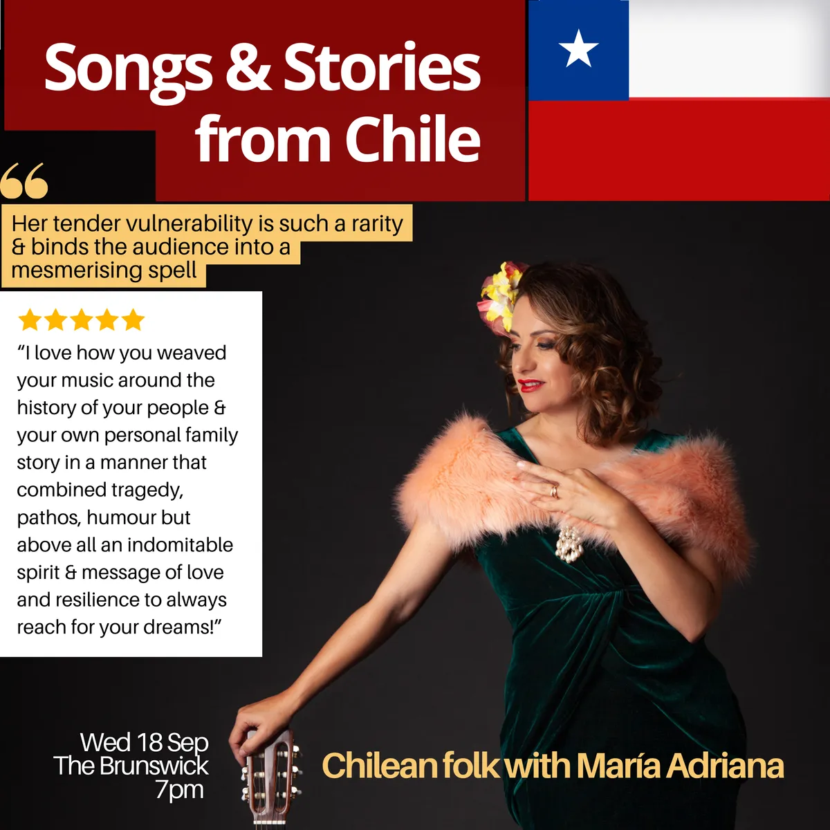 Songs & Stories from Chile: 18 Sep 2024