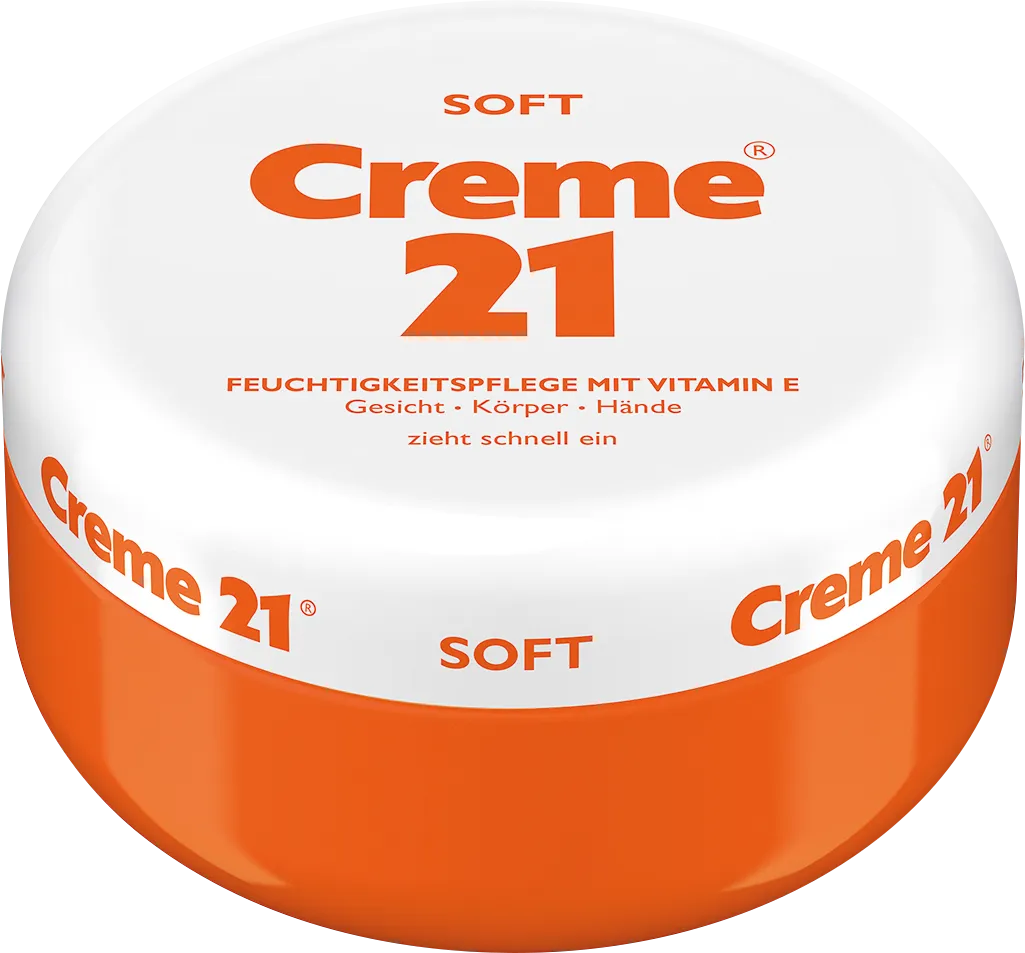 4x Creme 21 SOFT Creme 250ml Tiegel (34,99€/L)