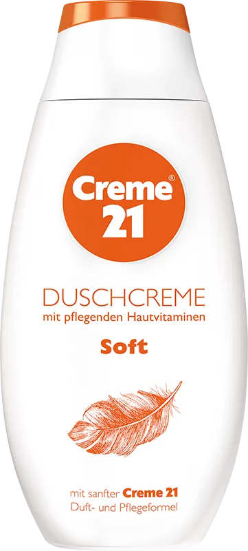 6x Creme 21 Duschcreme Soft 250ml Tiegel (15,99€/L)