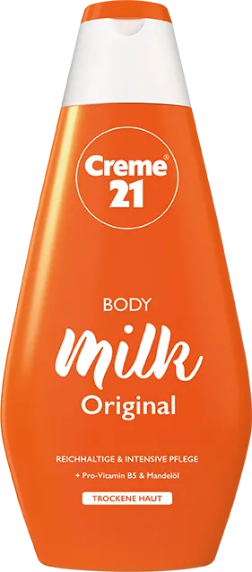 1x Creme 21 Body Milk Original 400ml Flasche (24,98€/L)