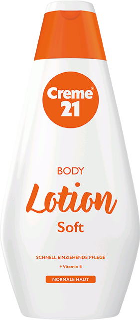 1x Creme 21 Body Lotion SOFT 400ml Flasche (24,98€/L)