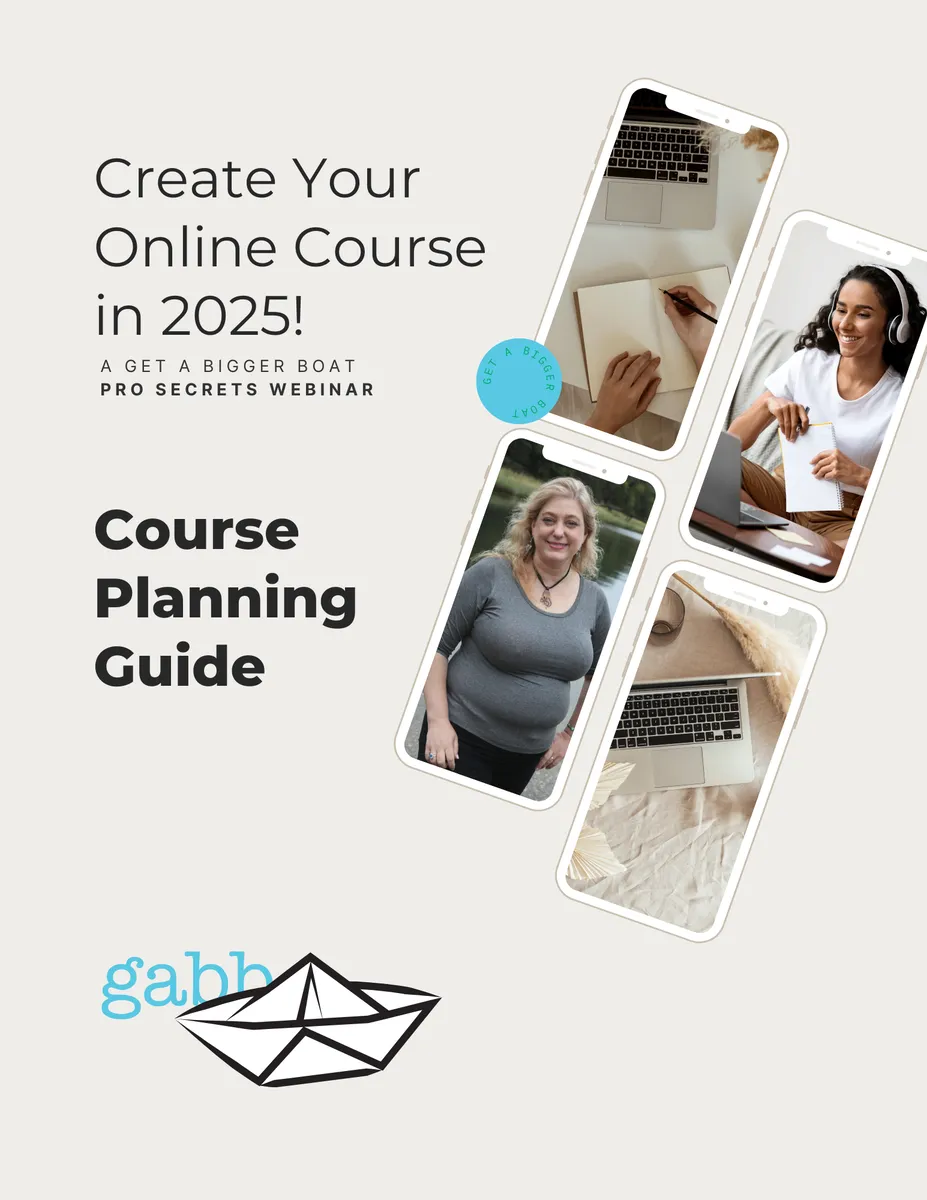 Latest Course Plan Guide Webinar Freebie