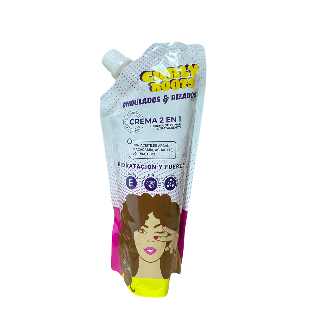 SOBRE EN CREMA 2 EN 1 CURLY ROOTS