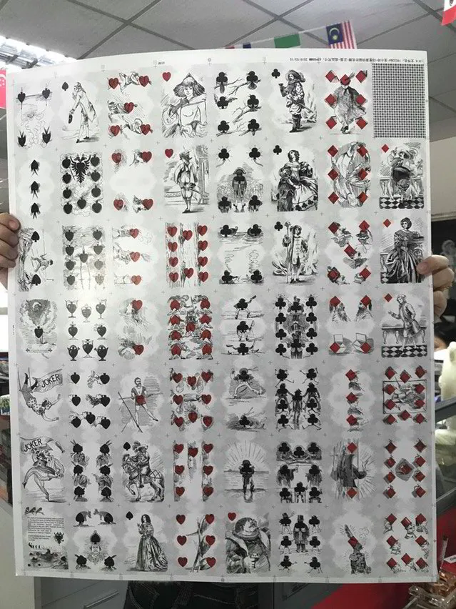 Uncut Sheet - A Motley Pack Heritage Edition (limited)